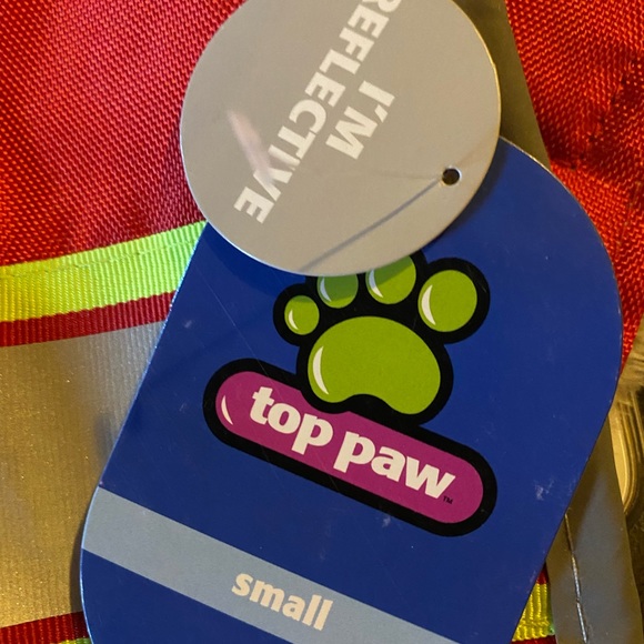 NEW Top paw red reflective dog coat SIZE SMALL - Picture 5 of 7